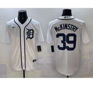 Mens Kids  Zach McKinstry White Stitched Jersey